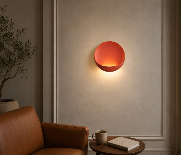 Minimalist Crescent Wall Sconces